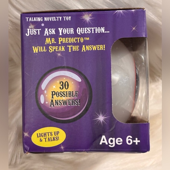 Mr. Predicto Fortune Teller Crystal Ball - Ask a Question & He Speaks The Answer - Picture 11 of 12